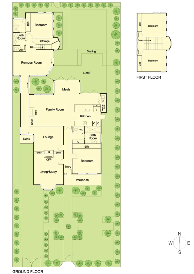 Floorplan of Homely house listing, 50 Carrington Grove, St Kilda East VIC 3183