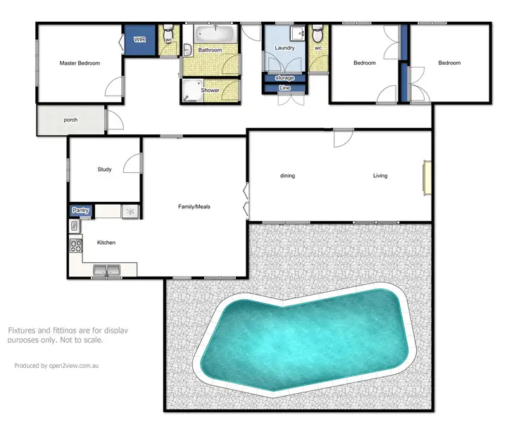 Floorplan of Homely house listing, 7 Alfred Grove, Emerald VIC 3782