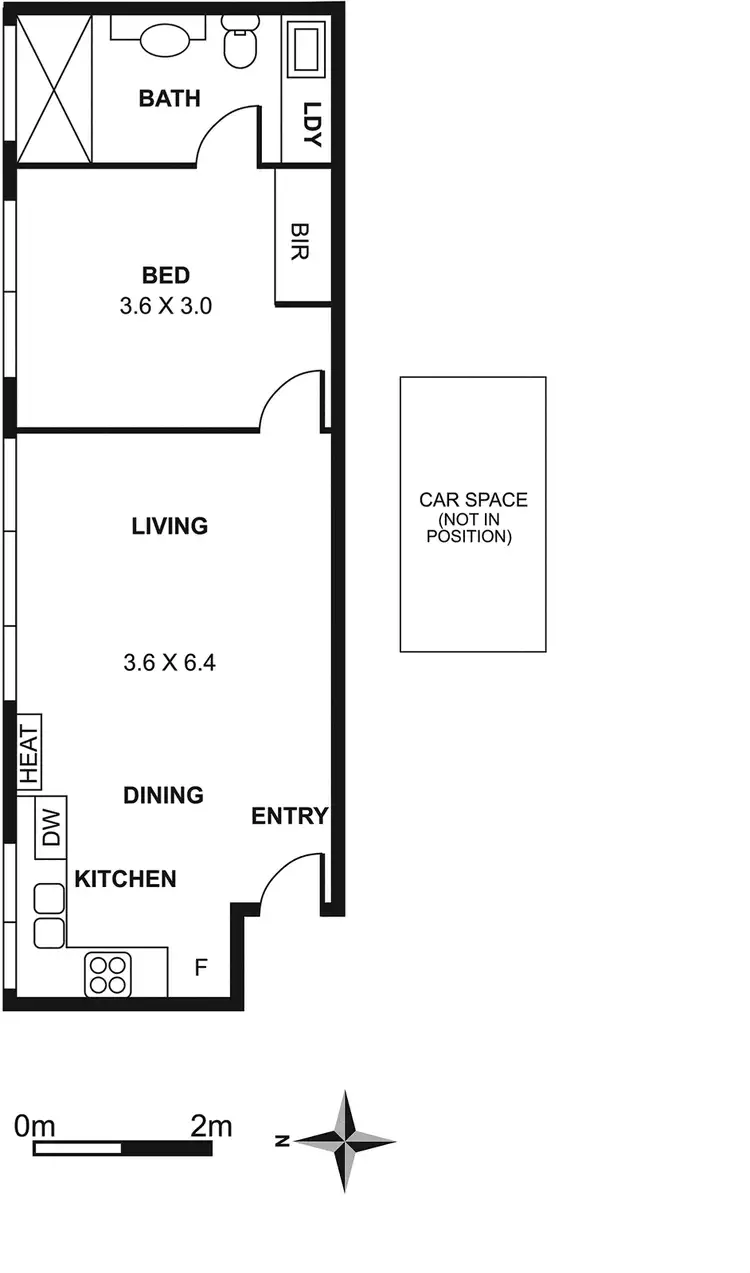 Floorplan of Homely apartment listing, 7/6 Adam Street, Richmond VIC 3121