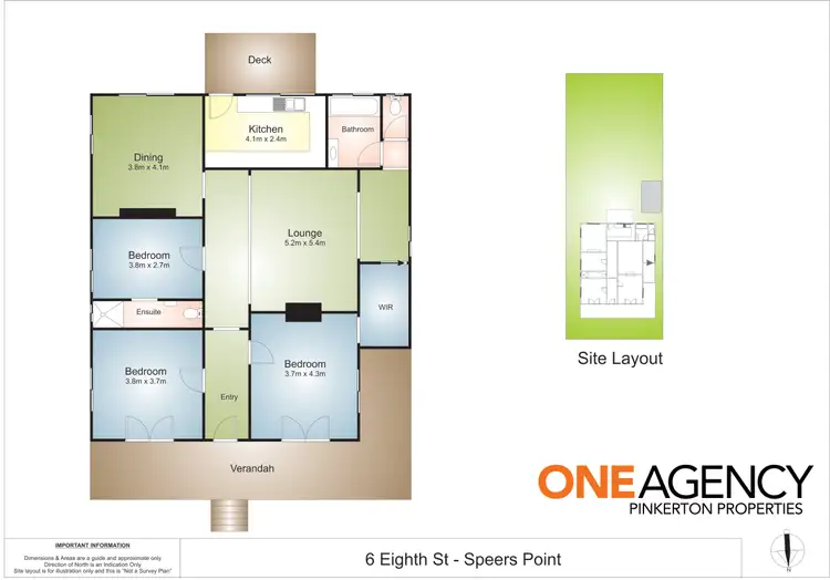 Floorplan of Homely house listing, 6 Eighth Street, Speers Point NSW 2284