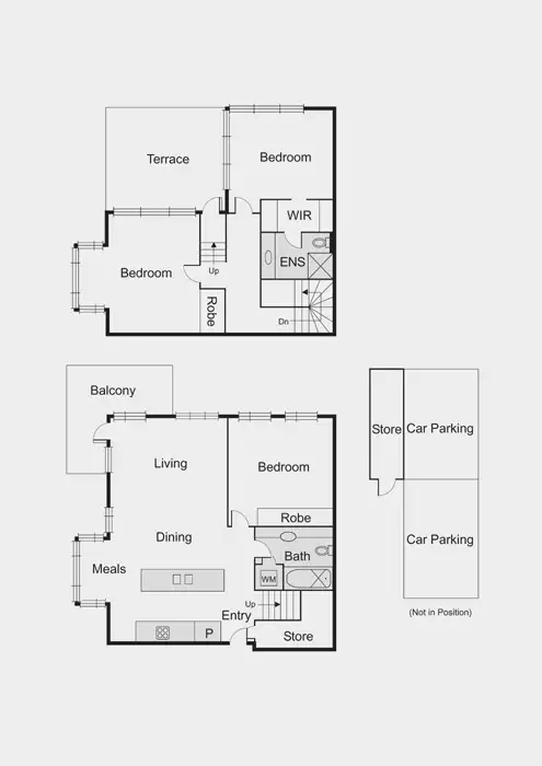Floorplan of Homely apartment listing, 41/39 Esplanade East, Port Melbourne VIC 3207