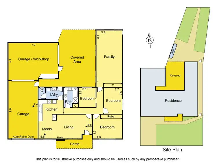 Floorplan of Homely house listing, 5 Glenice Street, Greensborough VIC 3088