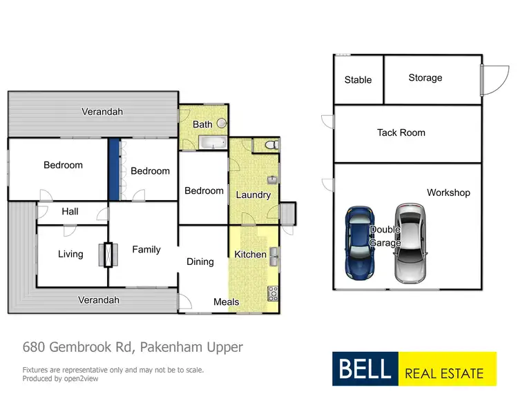Floorplan of Homely house listing, 680 Gembrook Road, Pakenham Upper VIC 3810