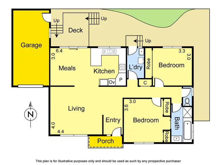 Floorplan of Homely unit listing, 2/54 Para Road, Montmorency VIC 3094