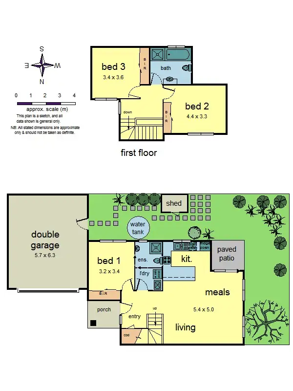 Floorplan of Homely townhouse listing, 3/64 Carween Avenue, Mitcham VIC 3132