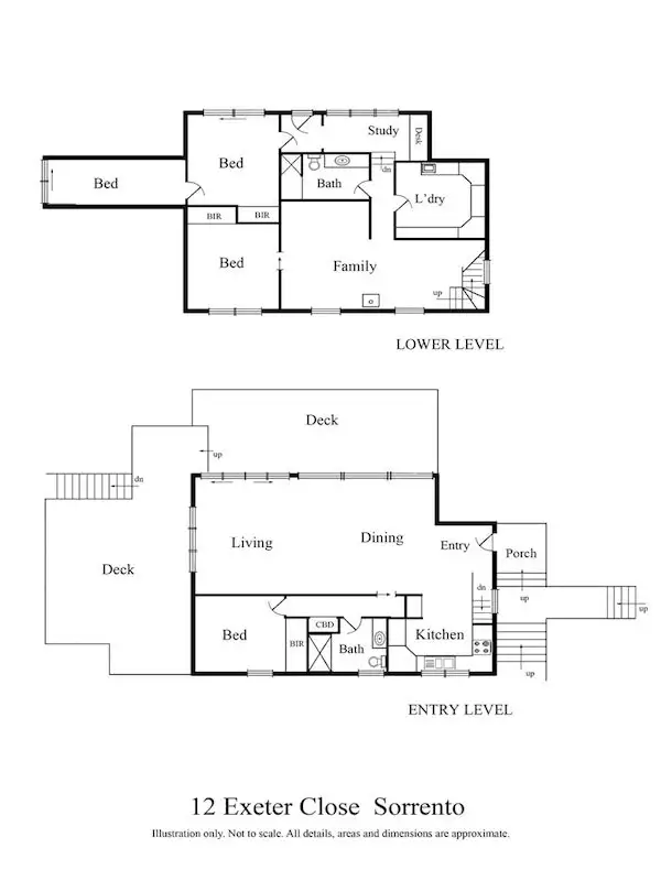 Floorplan of Homely house listing, 12 Exeter Close, Sorrento VIC 3943
