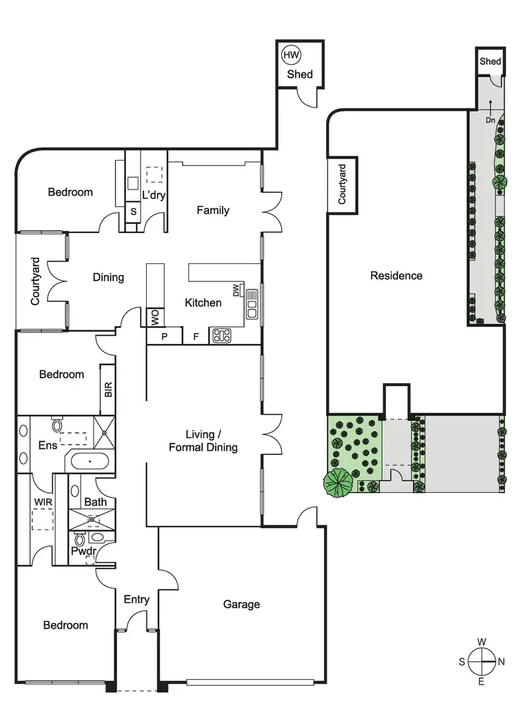 Floorplan of Homely house listing, 50a Langdon Road, Caulfield North VIC 3161