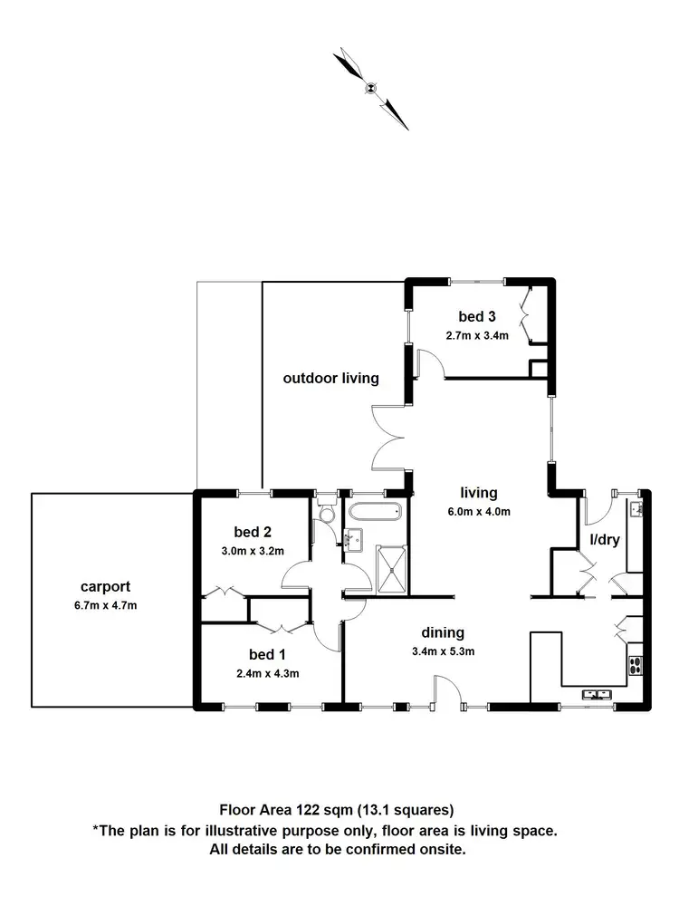 Floorplan of Homely house listing, 14 Wright Avenue, Upwey VIC 3158