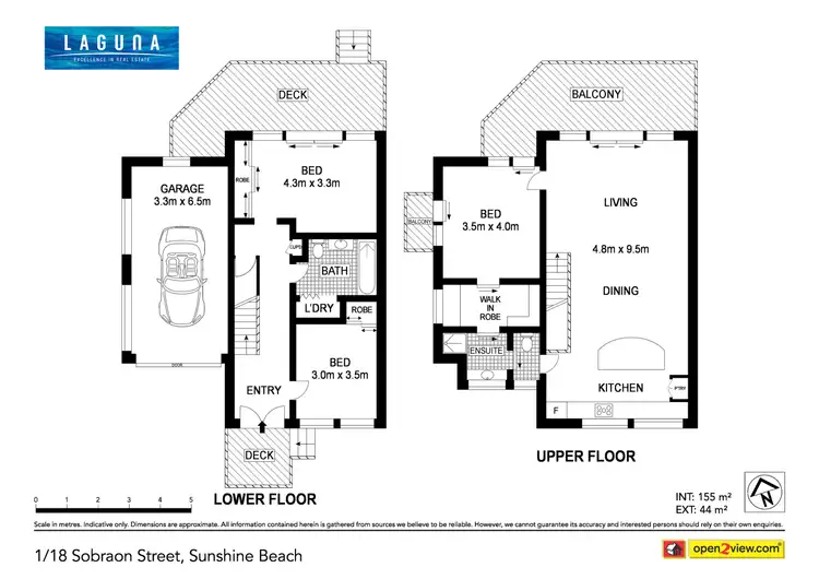 Floorplan of Homely unit listing, 1/18 Sobraon Street, Sunrise Beach QLD 4567