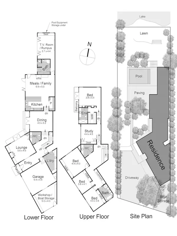 Floorplan of Homely house listing, 12 Greenwood Avenue, Sorrento VIC 3943