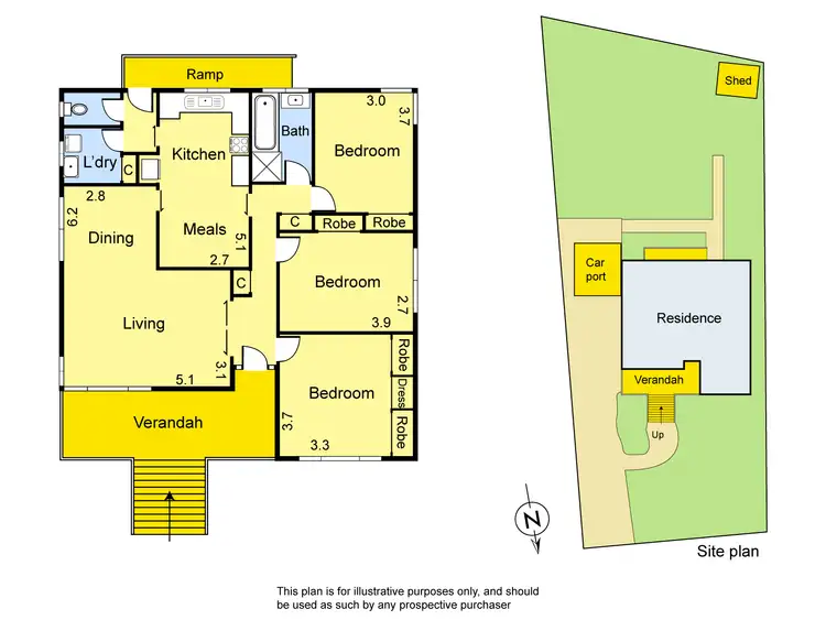 Floorplan of Homely house listing, 11 Duncan Avenue, Greensborough VIC 3088