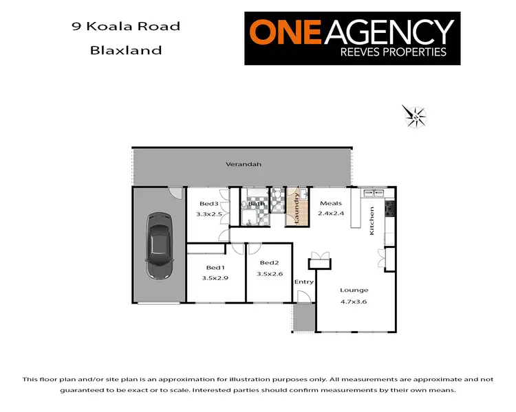 Floorplan of Homely house listing, 9 Koala Road, Blaxland NSW 2774