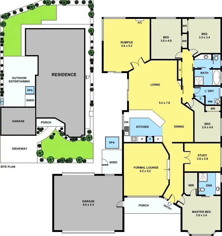 Floorplan of Homely house listing, 52 Jacksons Road, Narre Warren VIC 3805