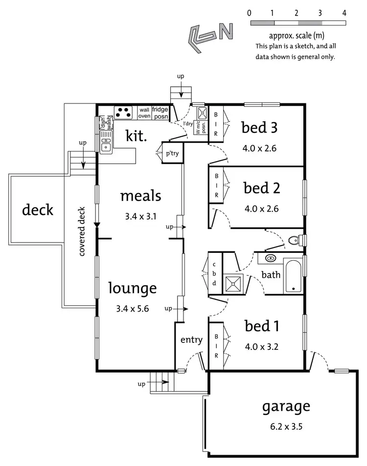 Floorplan of Homely house listing, 2/10 Caromar Street, Croydon VIC 3136