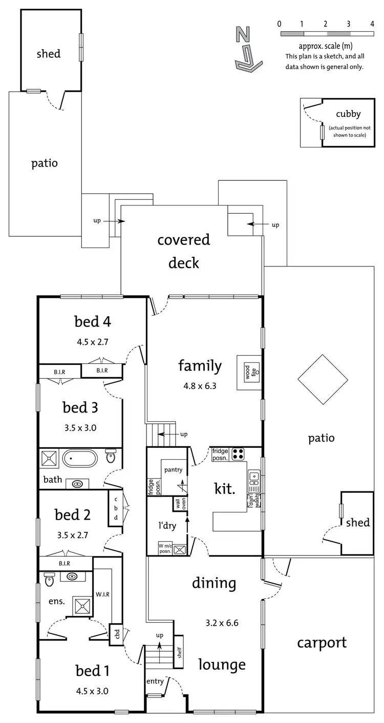 Floorplan of Homely house listing, 22 Glenair Street, Templestowe Lower VIC 3107