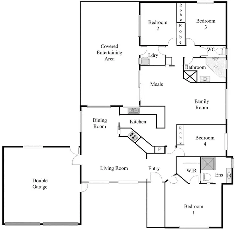 Floorplan of Homely house listing, 16 Jane Price Crescent, Conder ACT 2906