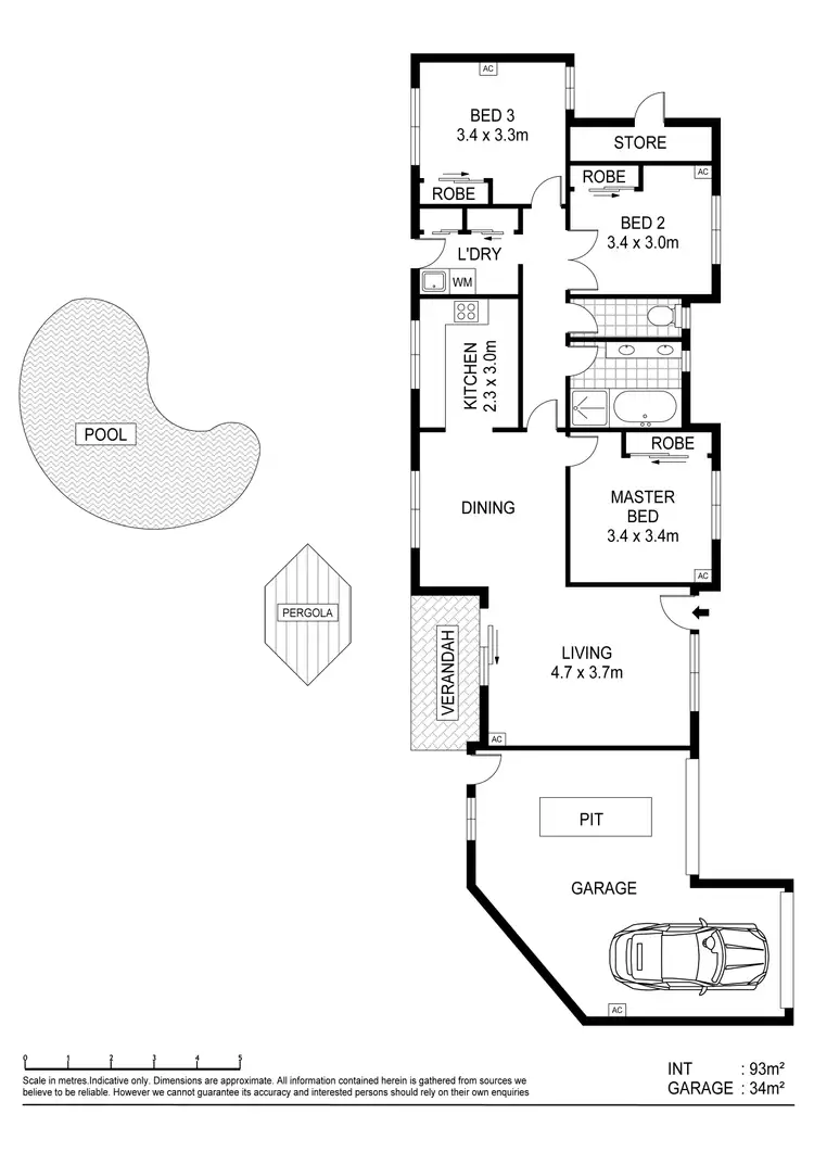 Floorplan of Homely house listing, 59 Eaton Place, Karama NT 812
