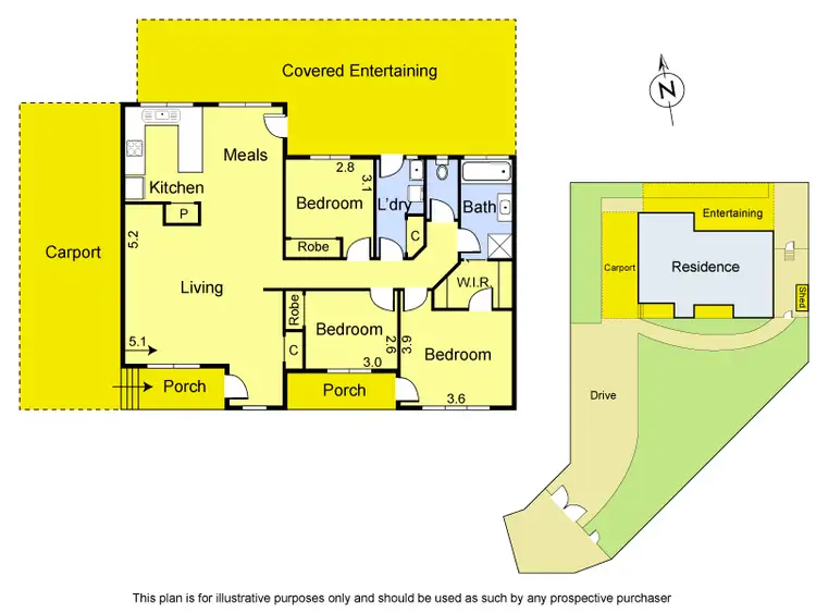 Floorplan of Homely house listing, 12A Riverview Road, Montmorency VIC 3094