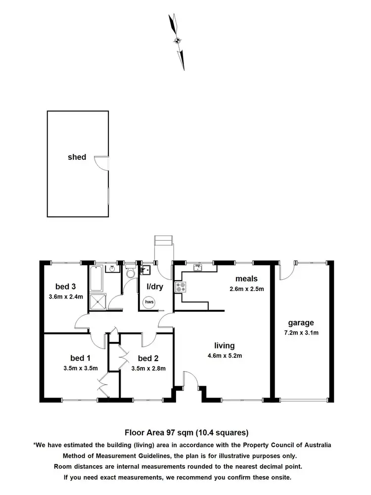 Floorplan of Homely house listing, 2 Derby Street, Warburton VIC 3799