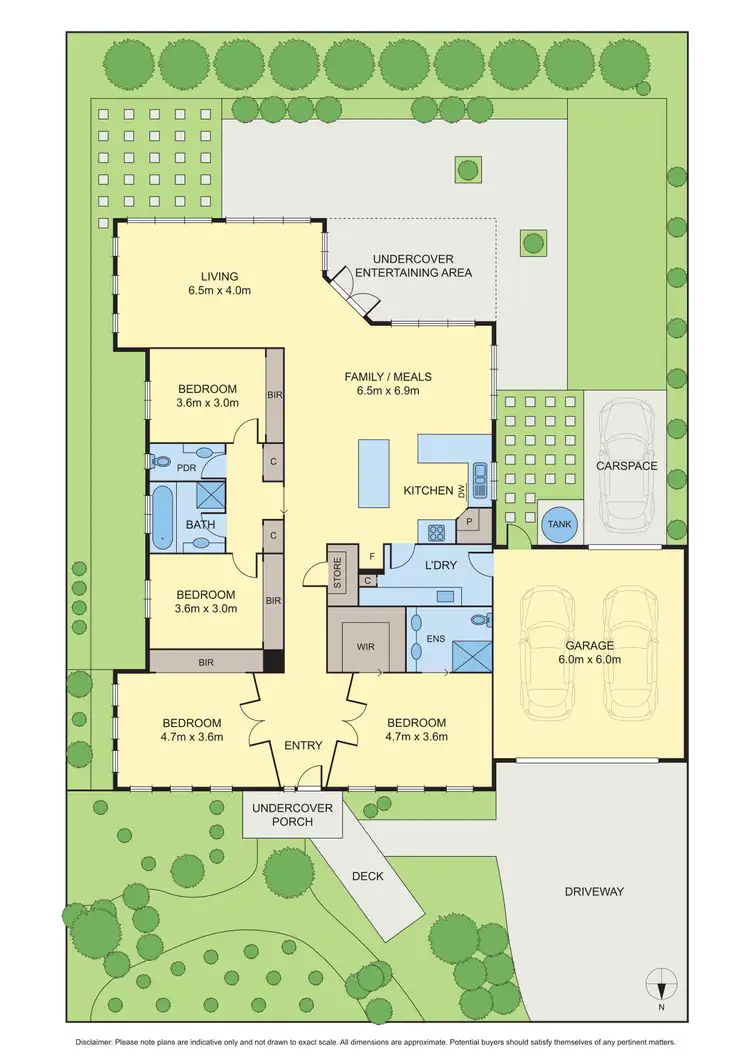 Floorplan of Homely house listing, 4 Keys Street, Doreen VIC 3754