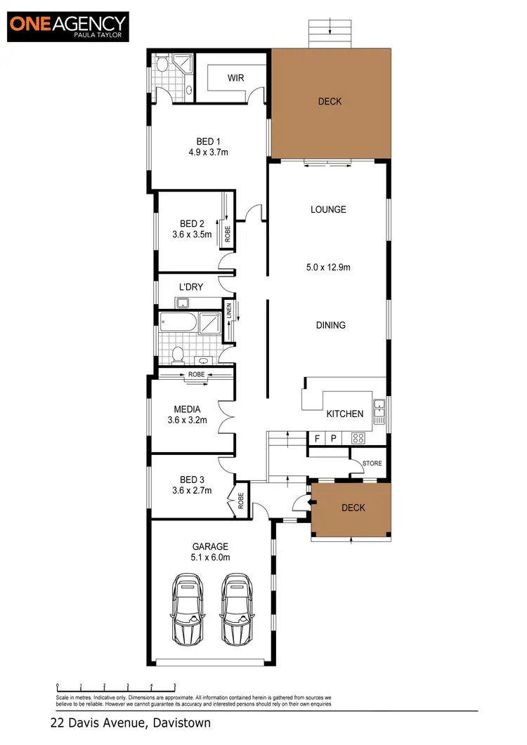 Floorplan of Homely house listing, 22 Davis Avenue, Davistown NSW 2251