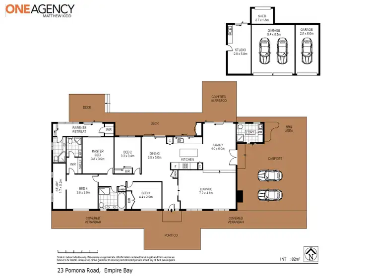Floorplan of Homely house listing, 23 Pomona Road, Empire Bay NSW 2257