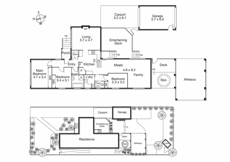Floorplan of Homely house listing, 23 Vermont Parade, Greensborough VIC 3088