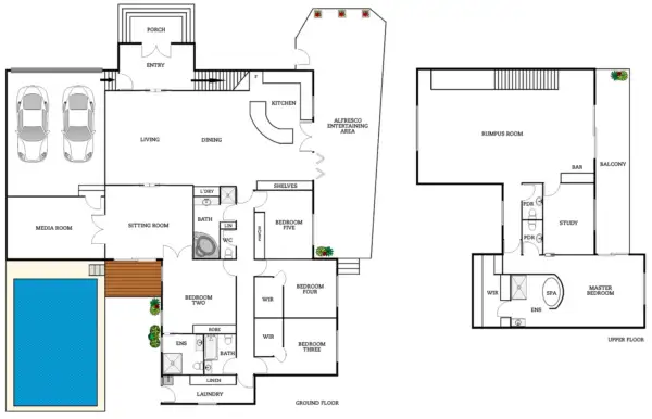 Floorplan of Homely house listing, 66 Tullaroop Street, Duffy ACT 2611