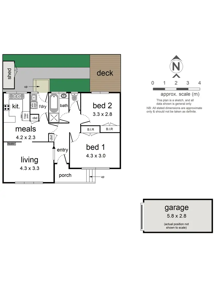 Floorplan of Homely unit listing, 3/23-25 Wilana Street, Ringwood VIC 3134