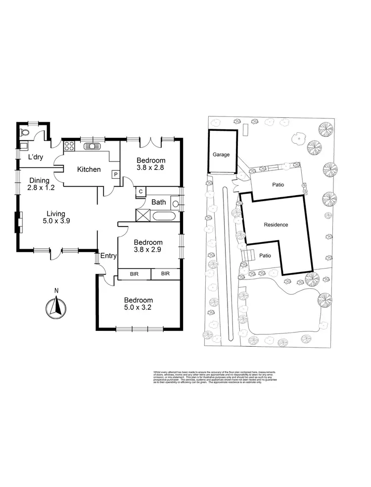 Floorplan of Homely house listing, 32 Nell Street, Greensborough VIC 3088