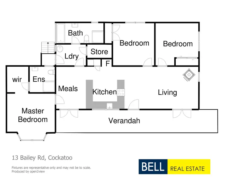 Floorplan of Homely house listing, 13 Bailey Road, Cockatoo VIC 3781