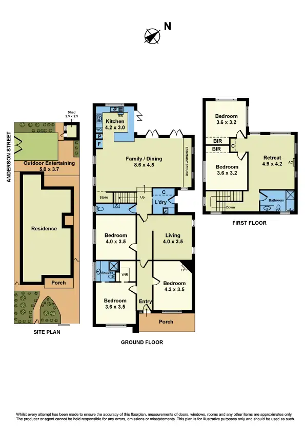 Floorplan of Homely house listing, 7 Mirls Street, Newport VIC 3015