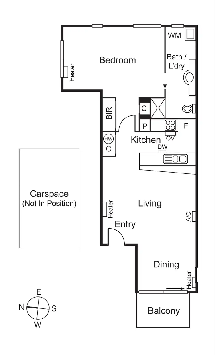Floorplan of Homely apartment listing, 6/38 Brighton Road, Balaclava VIC 3183