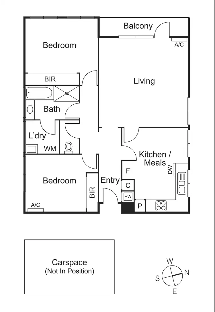 Floorplan of Homely apartment listing, 12/13 Lansdowne Street, St Kilda East VIC 3183