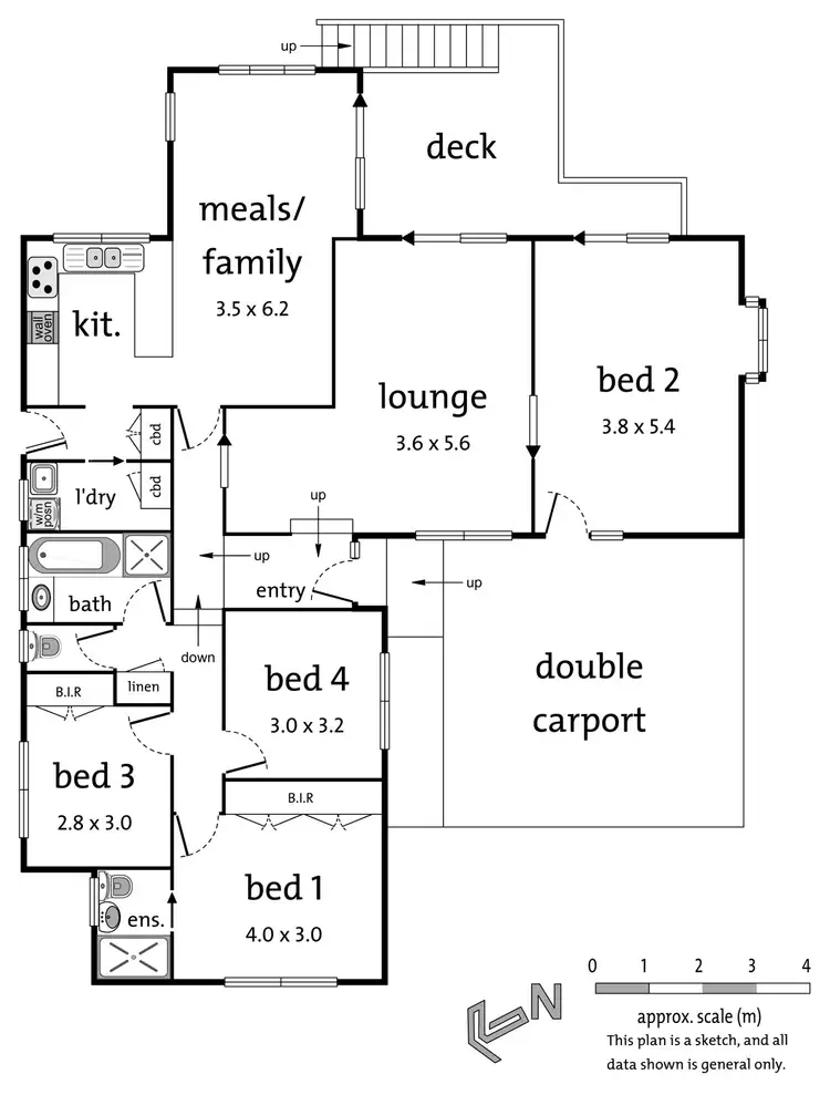 Floorplan of Homely house listing, 20 Grange Park Avenue, Doncaster VIC 3108