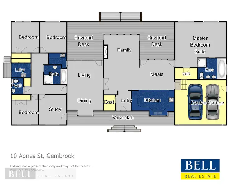 Floorplan of Homely house listing, 10 Agnes Street, Gembrook VIC 3783