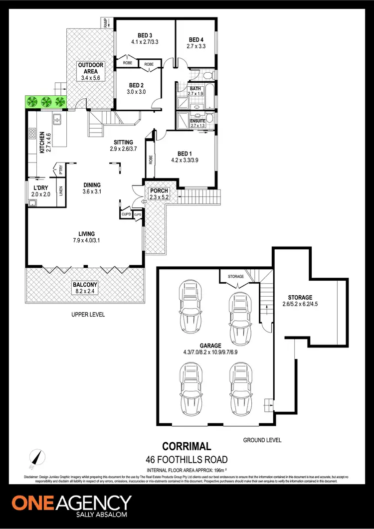 Floorplan of Homely house listing, 46 Foothills Road, Corrimal NSW 2518