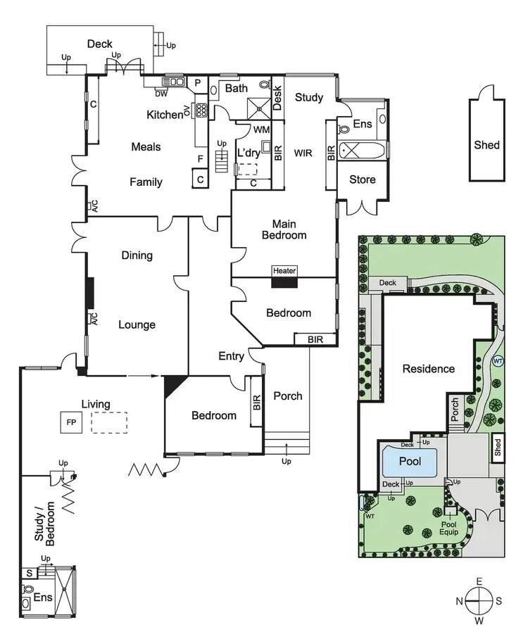 Floorplan of Homely house listing, 40 Spring Road, Caulfield South VIC 3162
