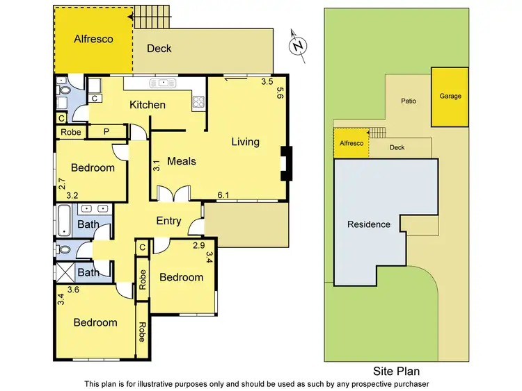 Floorplan of Homely house listing, 101 Nepean Street, Greensborough VIC 3088