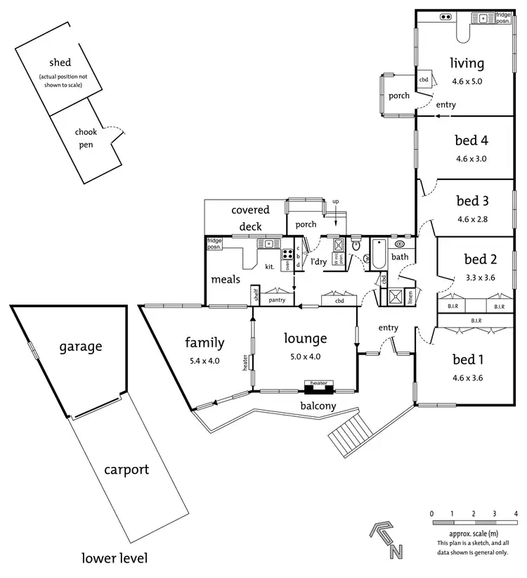 Floorplan of Homely house listing, 3 Bedford Court, Heathmont VIC 3135