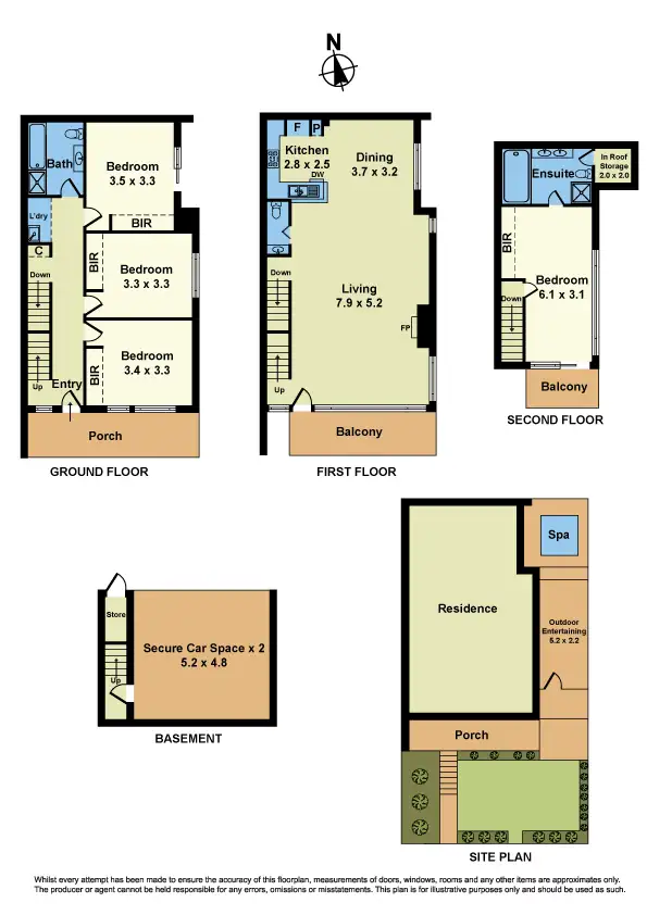 Floorplan of Homely house listing, 1/113 Esplanade, Williamstown VIC 3016
