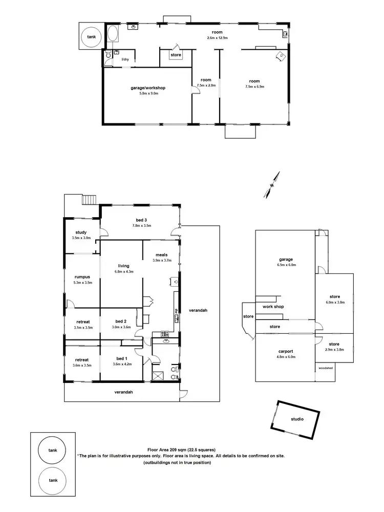 Floorplan of Homely house listing, 425 Sheepstation Creek Road, Yellingbo VIC 3139