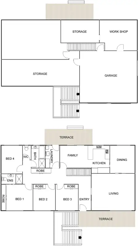 Floorplan of Homely house listing, 10 Hooke Place, Charnwood ACT 2615