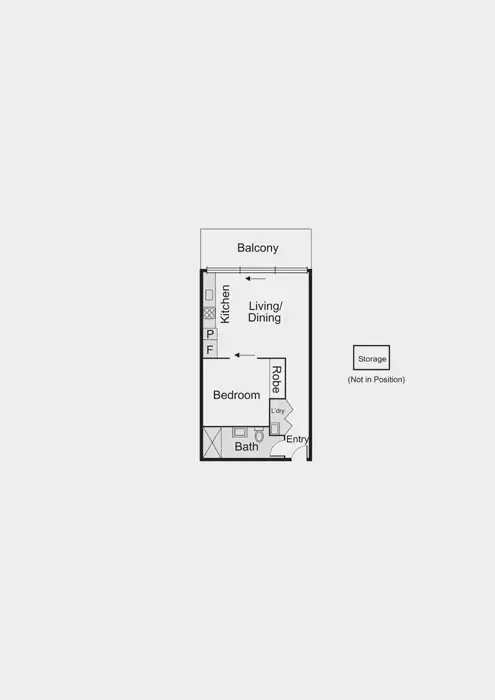 Floorplan of Homely apartment listing, 210/2 Willis Lane, Hampton VIC 3188
