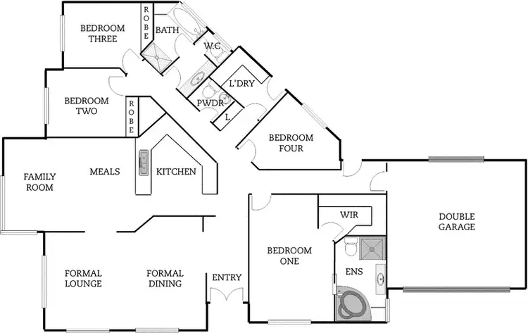 Floorplan of Homely townhouse listing, 1/12 Callemonda Rise, O'malley ACT 2606