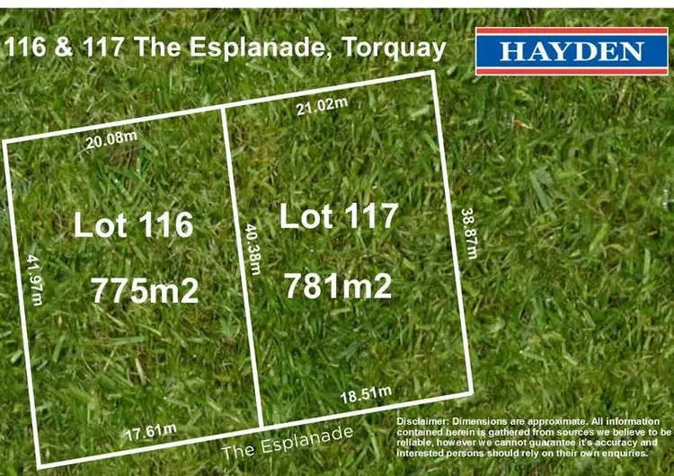 Floorplan of Homely house listing, 116 The Esplanade, Torquay VIC 3228