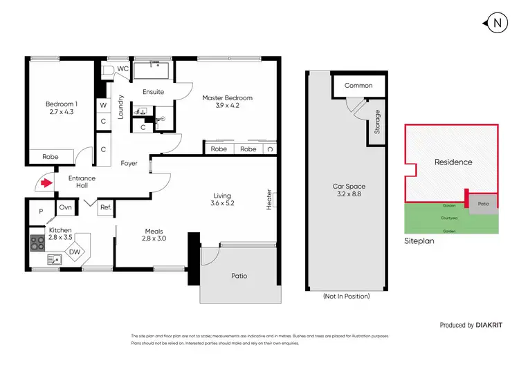 Floorplan of Homely apartment listing, 6/4 Avondale Road, Armadale VIC 3143