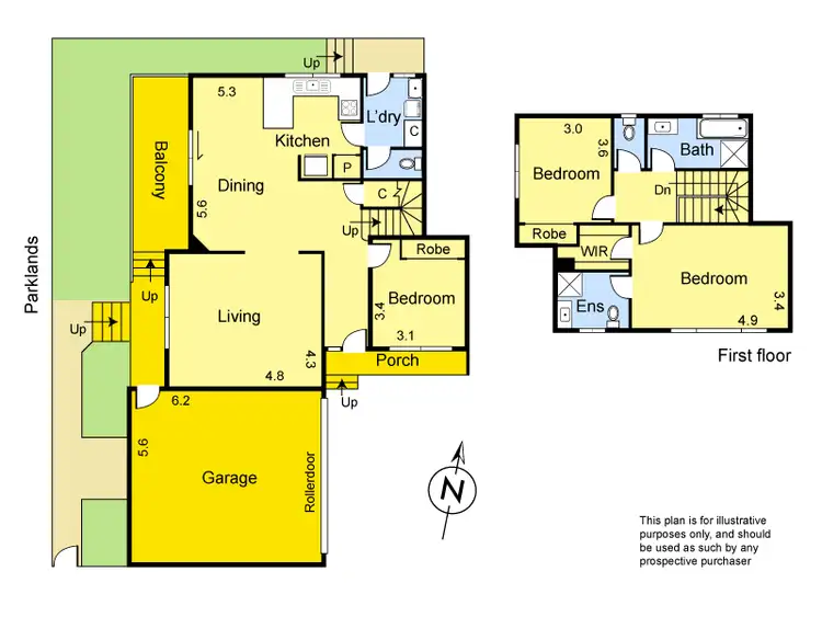 Floorplan of Homely unit listing, 3/51 Para Road, Montmorency VIC 3094