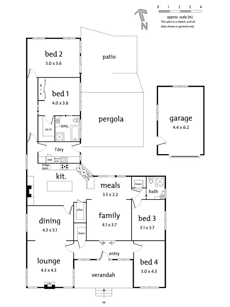 Floorplan of Homely house listing, 19 Central Avenue, Croydon South VIC 3136