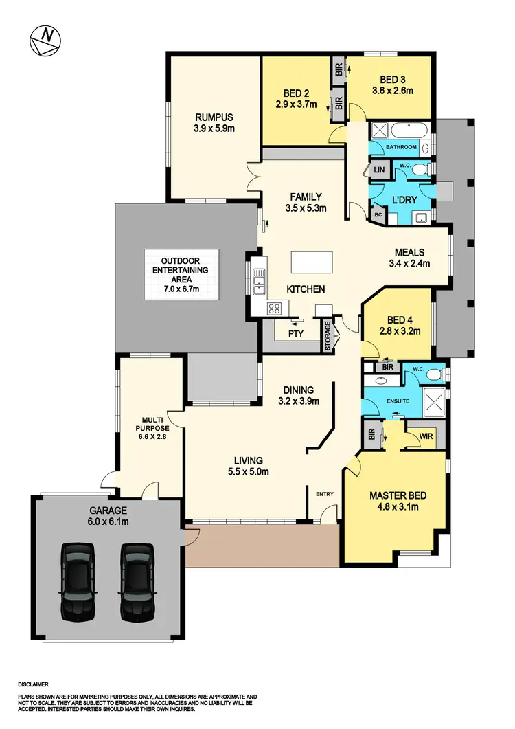 Floorplan of Homely house listing, 2 Harold Court, Alfredton VIC 3350
